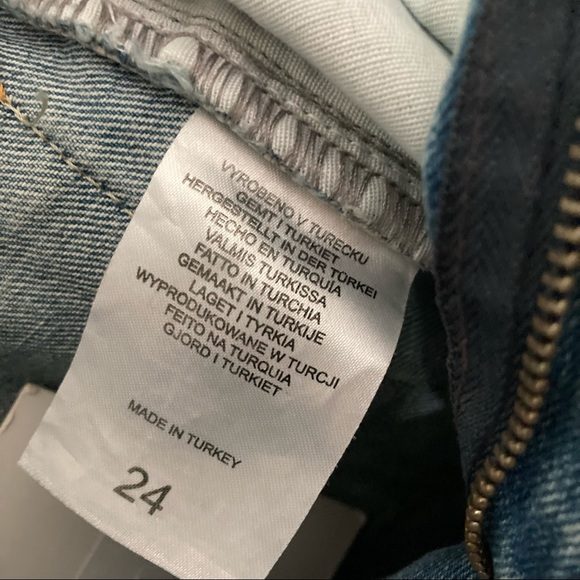 Ragged High Rise Jeans Sz 24 - Picture 6 of 7